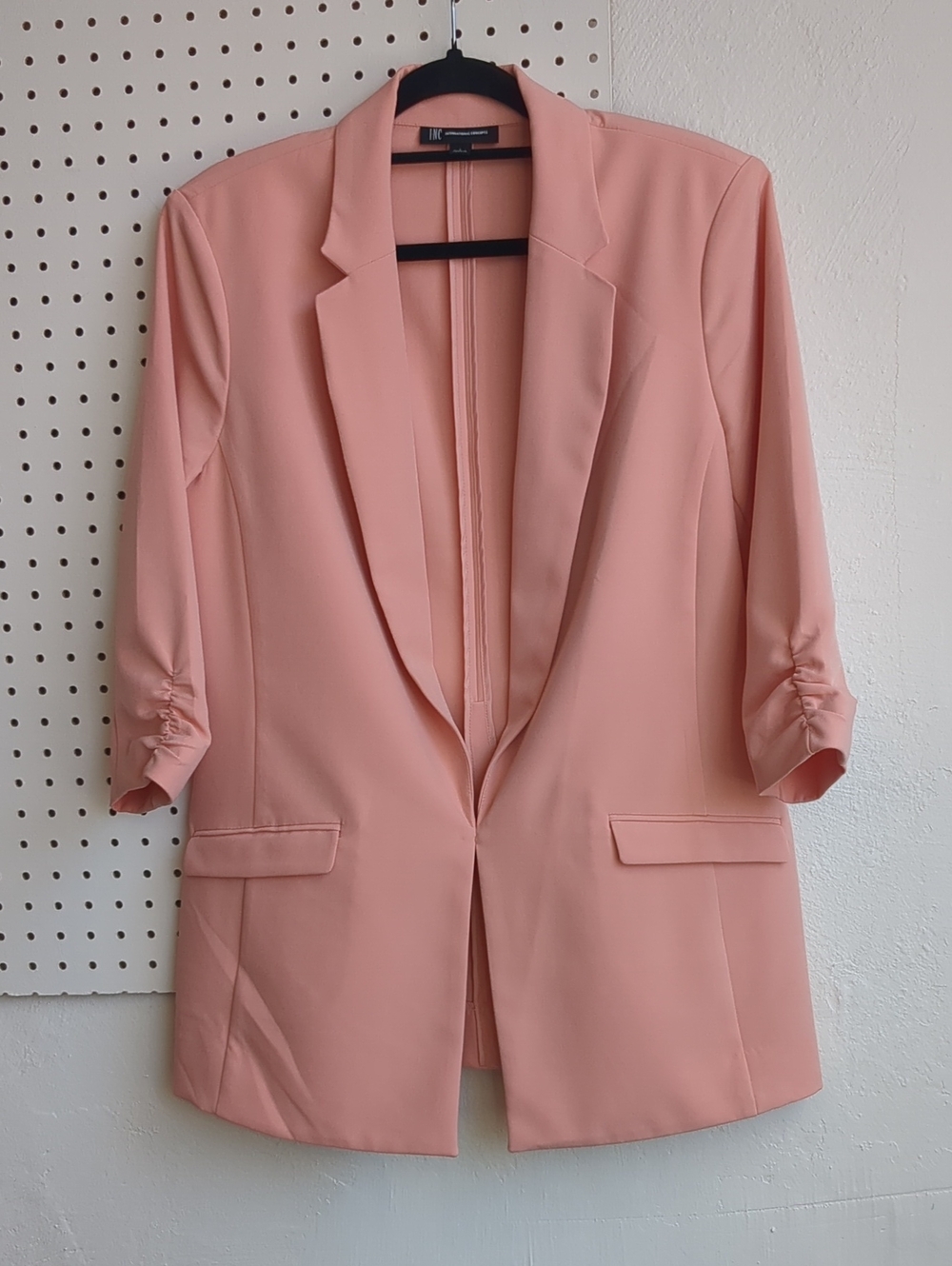 INC International Concepts Blazer in Soft Pink